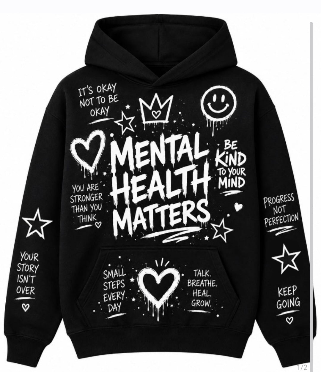 Mental health matters hoody