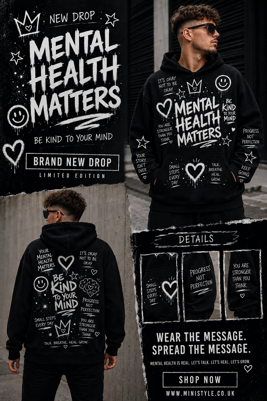 Mental health matters hoody