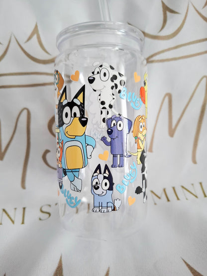 16oz plastic tumbler cup with straw