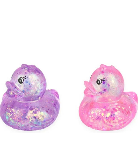 Sugar glitter duck