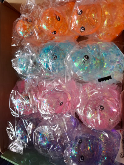 Sugar glitter duck