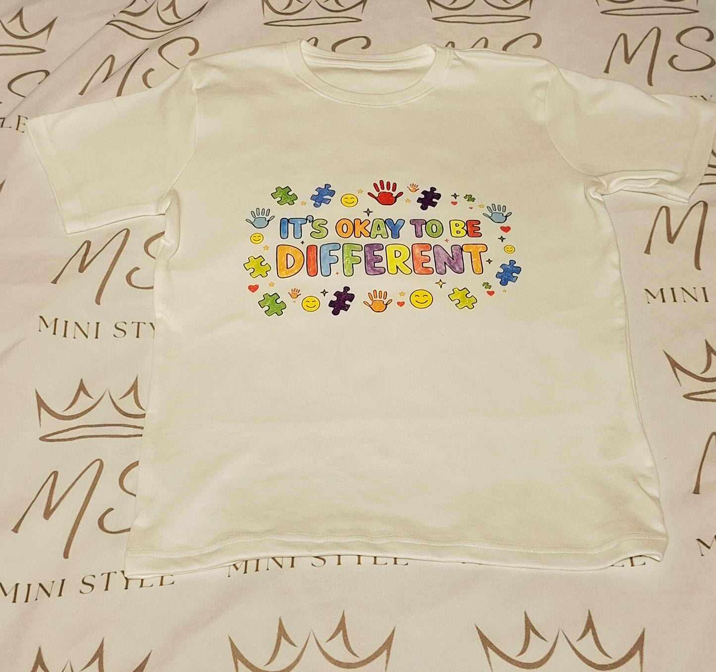 Its okay to be different t-shirt