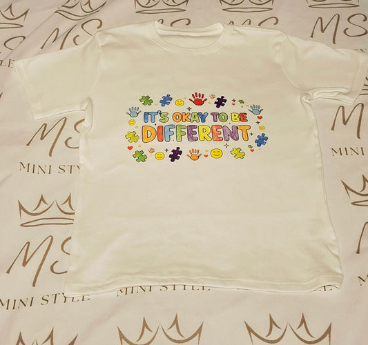 Its okay to be different t-shirt