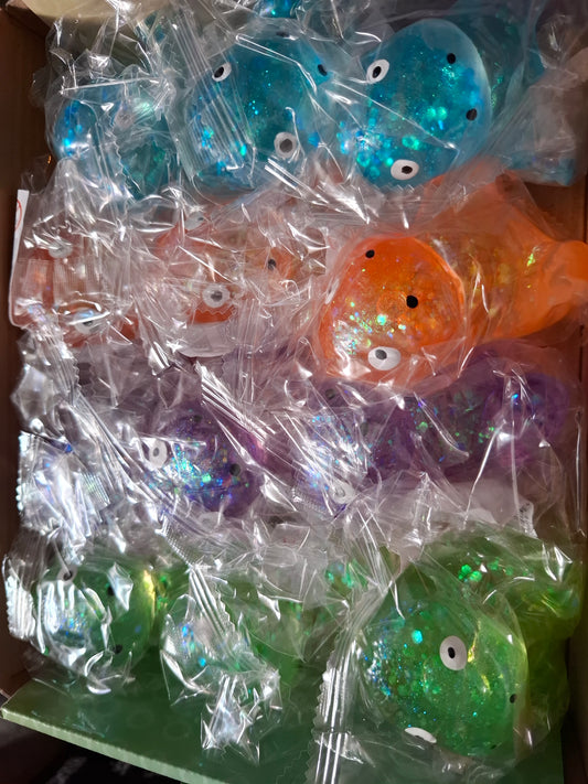 Glitter sugar dinosaurs