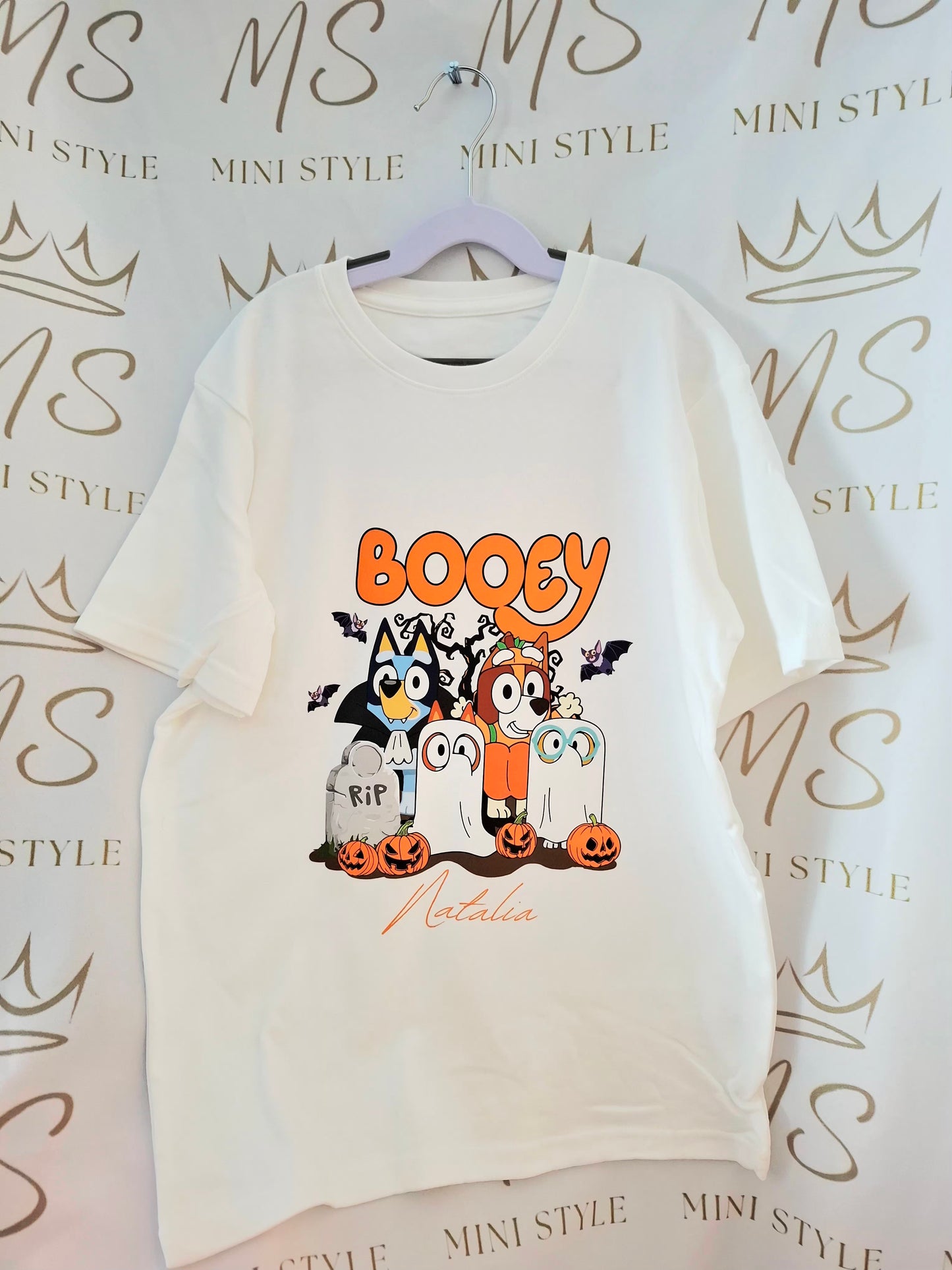 Personalised halloween t-shirt