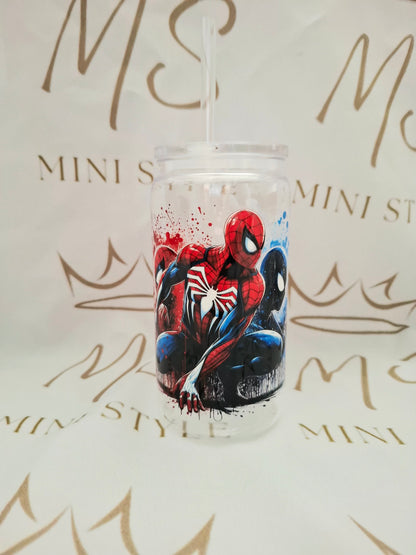 16oz plastic tumbler cup with straw