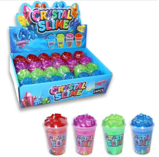 Mini crystal slime tubs