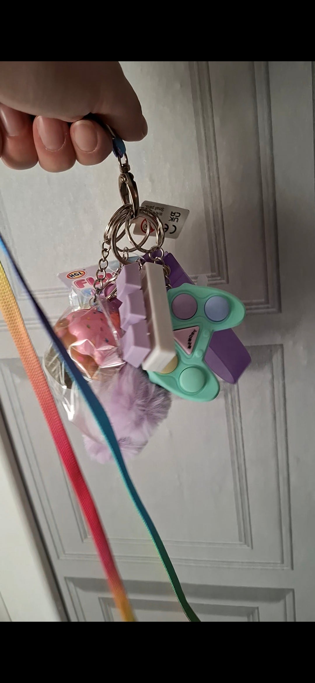Fidget lanyard