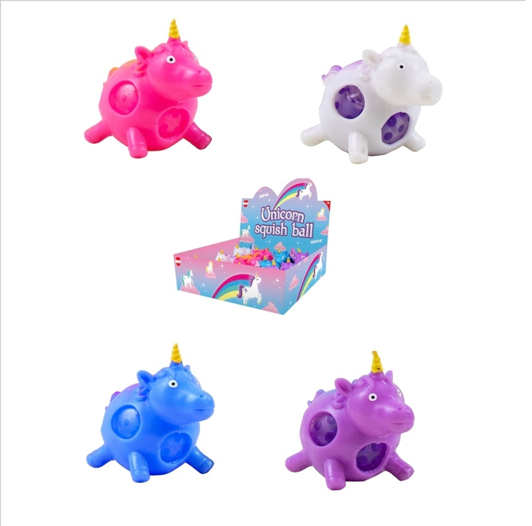 Unicorn squish ball