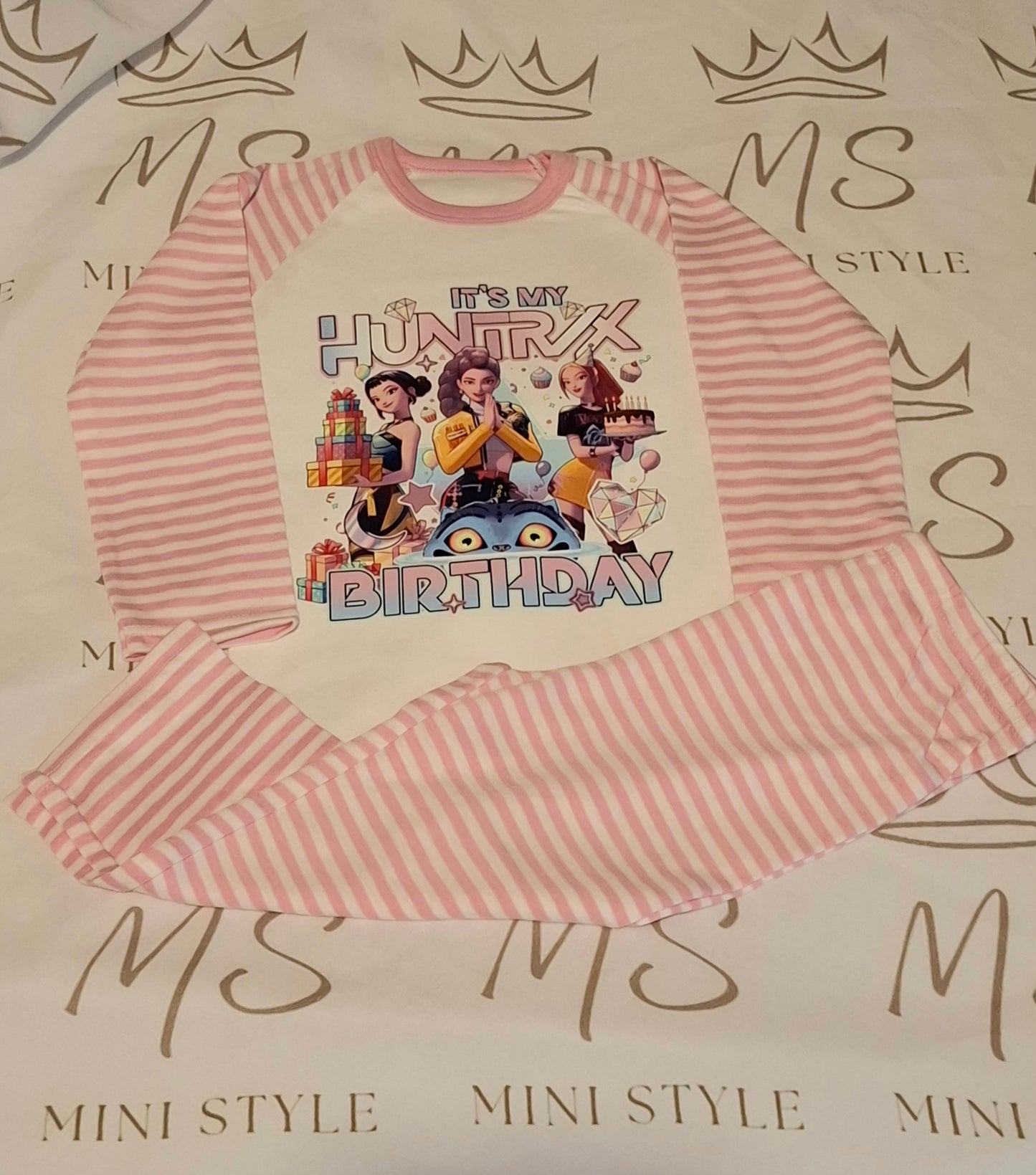 Huntrix birthday pjs