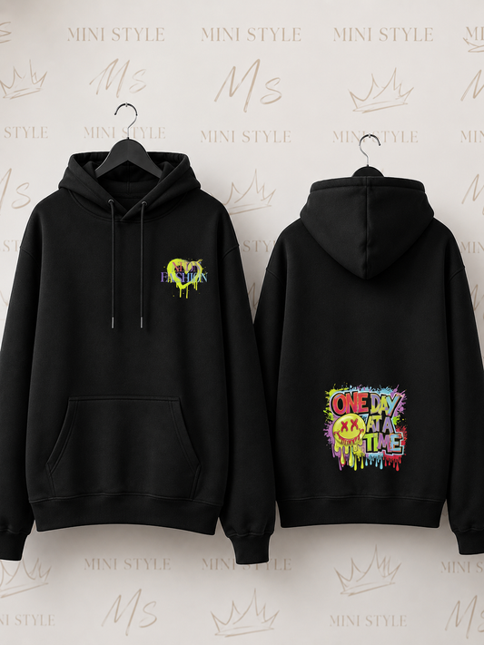 One day at a time hoody