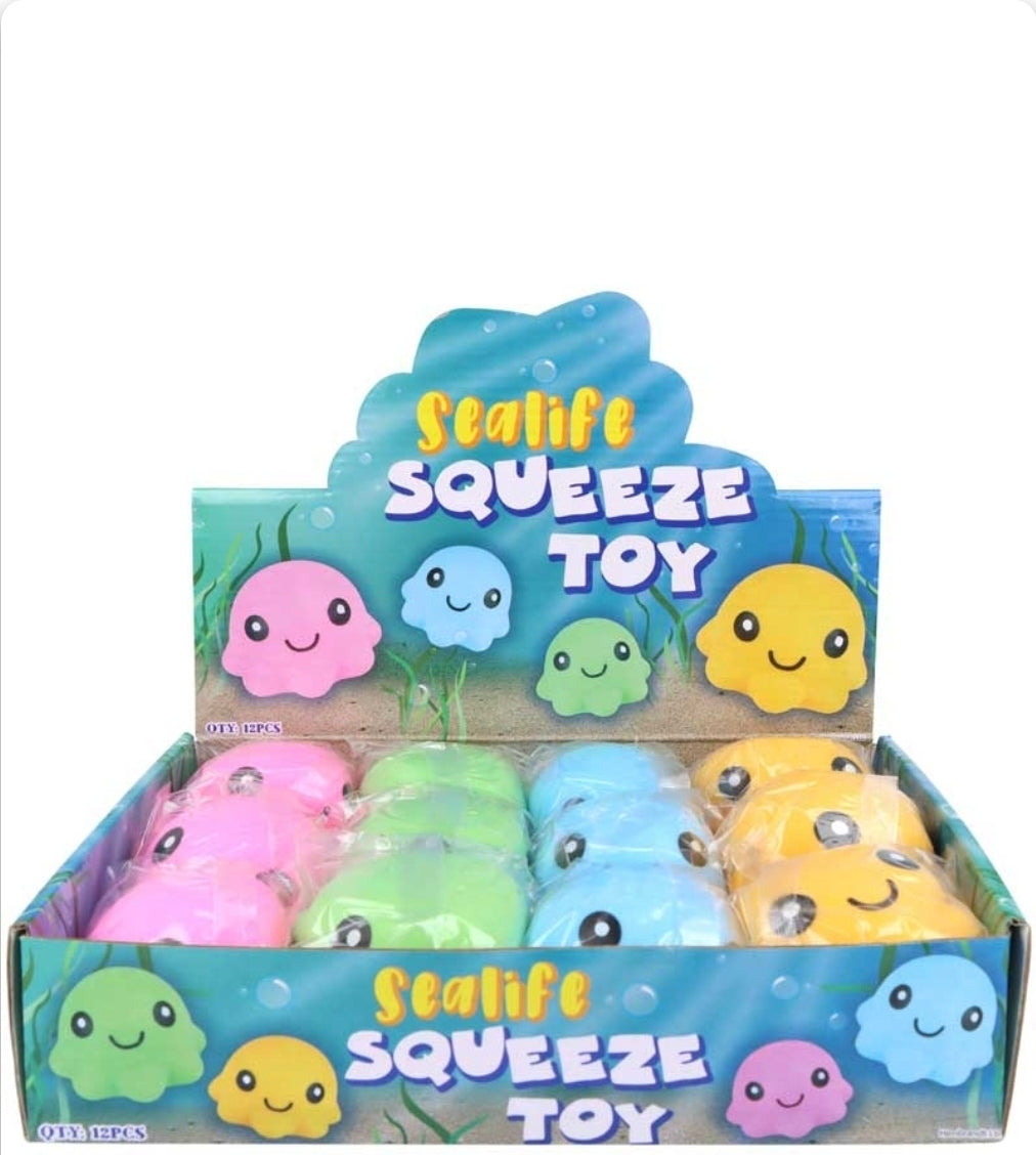 Squishy sealife toy