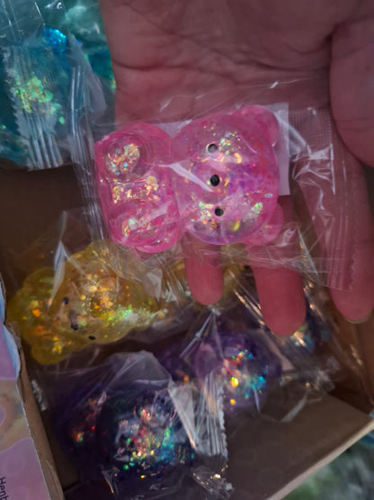 Mini sugar glitter bear