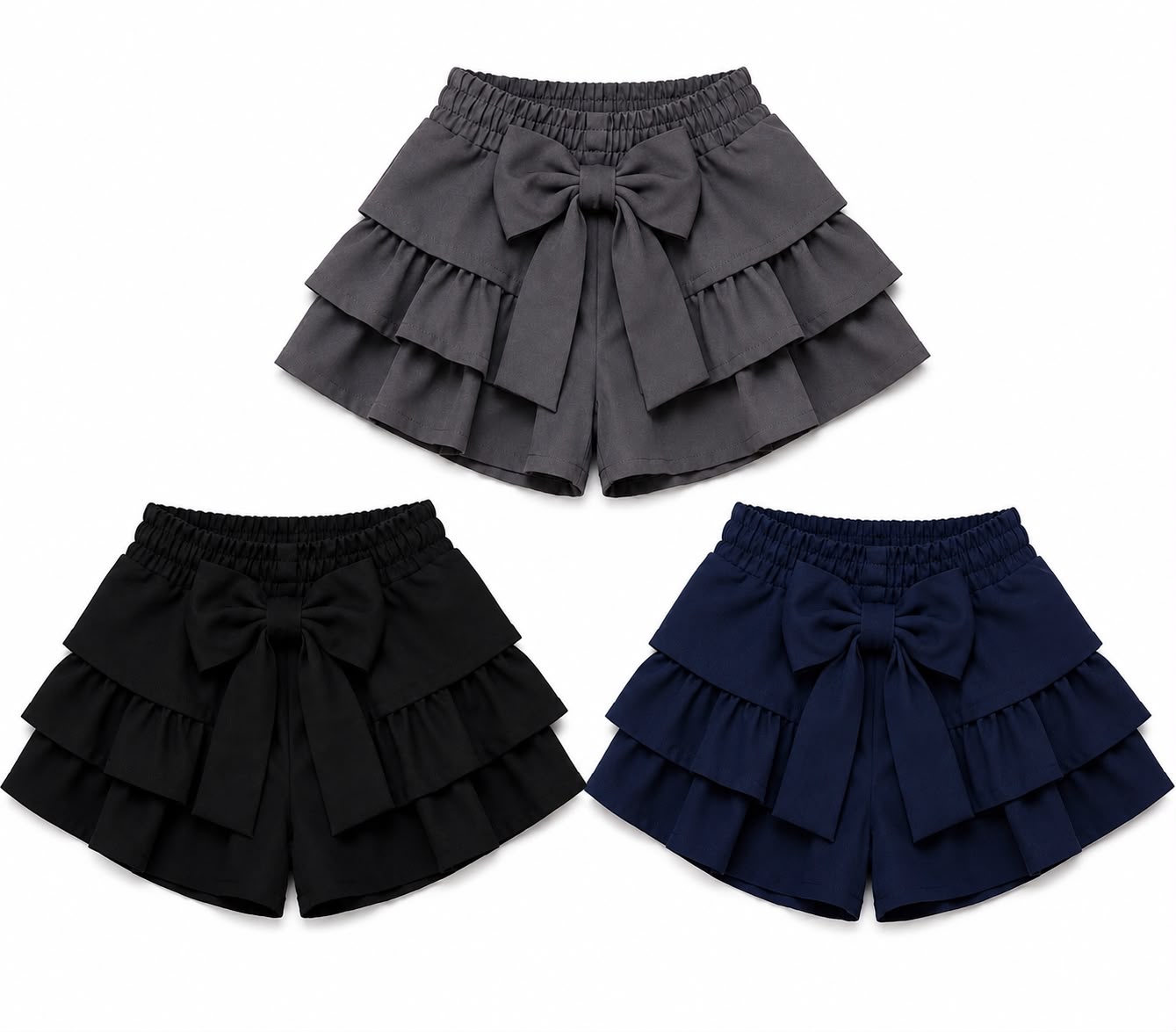 Layerd school shorts