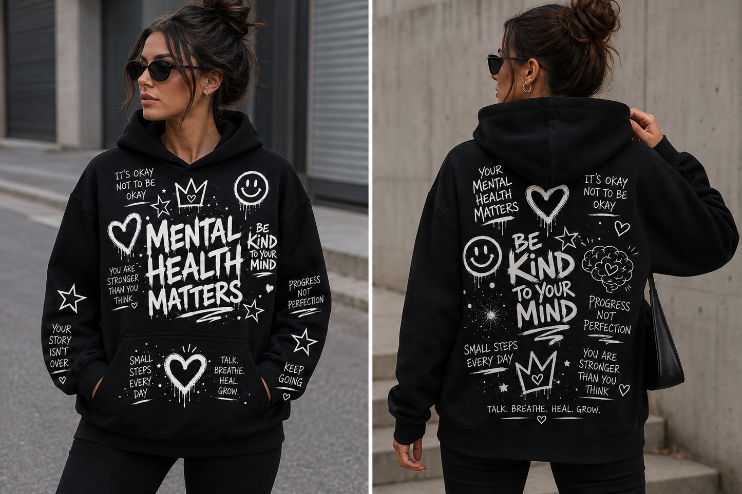 Mental health matters hoody