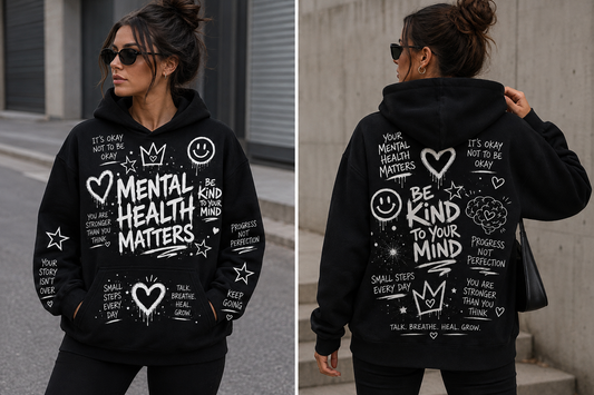 Mental health matters hoody